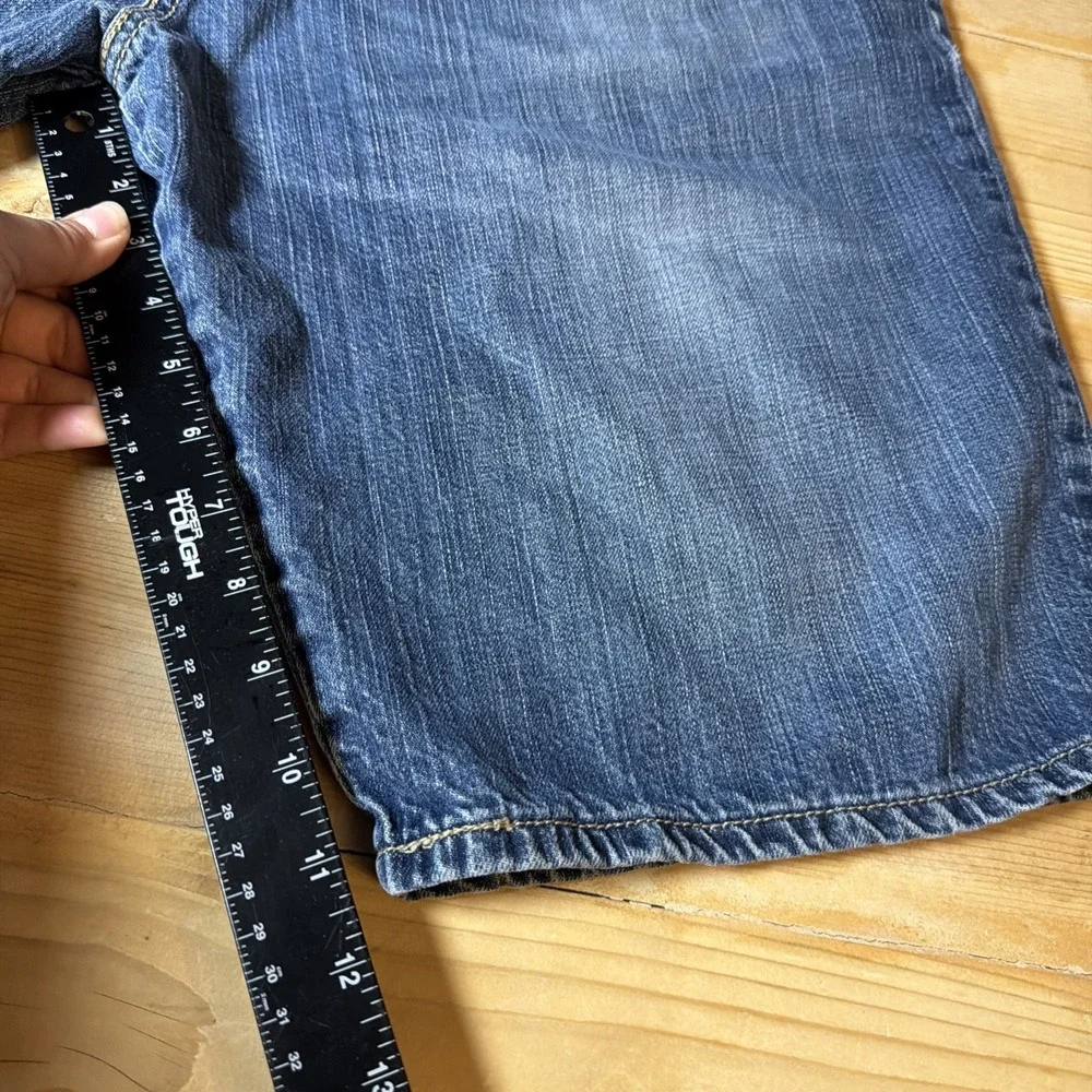 Vintage 90s Levi's Silvertab Shorts Mens 40 Blue Loose Baggy Relaxed Denim Jorts
